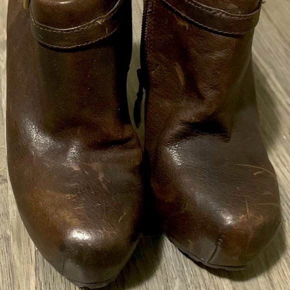 Womens Guess Leather High Heels size 5.5M - Picture 2 of 7